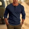 Men's Bottoming Shirt Henry Collar Long-sleeved T-shirt