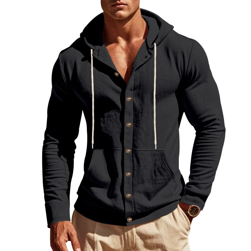 Spring And Autumn American Style Loose Men's Shirt Loose