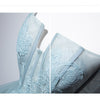 Grey Green Suspender Bra Evening Dress For Women