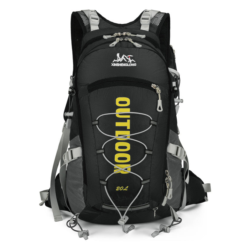 Zaino sportivo multifunzionale per ciclismo, escursionismo, alpinismo e cross-country, leggero e traspirante. 