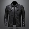 Men's Thin Jacket Leather Coat
