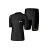 Men's Polyester Swimsuit Fifth Pants Quick-drying Anti-embarrassment Loose Plus Size