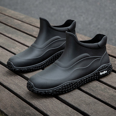 Fashion Korean Style Internet Celebrity Leisure Slip On Rubber Shoes