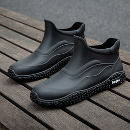 Fashion Korean Style Internet Celebrity Leisure Slip On Rubber Shoes