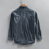 Men's Fashion Wash Vintage Denim Shirt