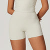 Brushed Tight High Waist Yoga Shorts For Women