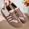 Summer Retro German Training Shoes New Fly Woven Mesh Soft Bottom Casual Shoes