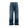 Men's Wrinkled Textured Casual Jeans