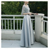 Abito da sera elegante da donna per banchetto