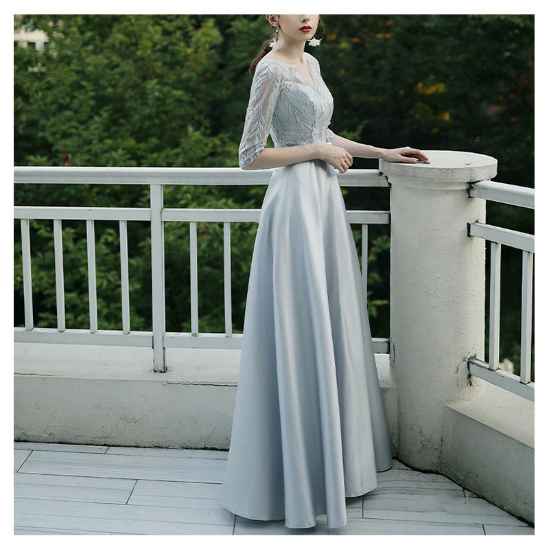 Abito da sera elegante da donna per banchetto