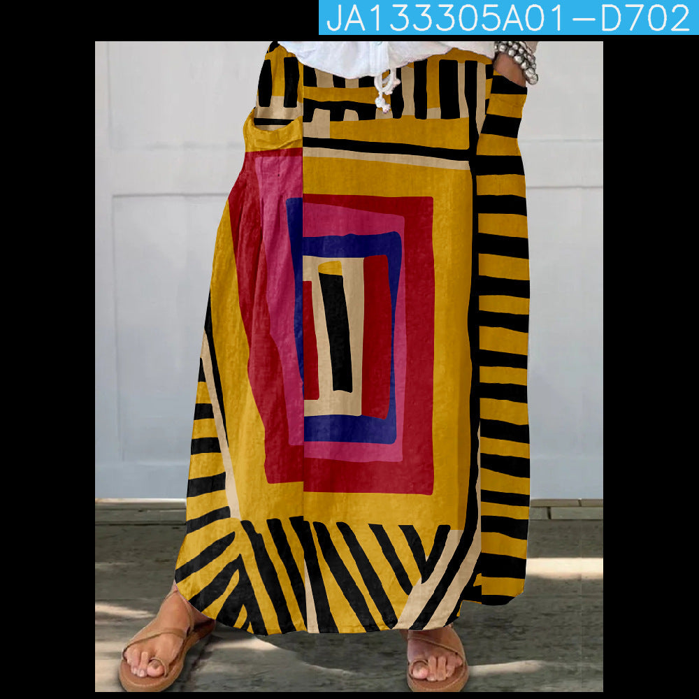 Women's Fashion Personalized 3D Printed Skirt