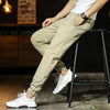 Men's Simplicity Color Versatile Loose Ankle-tied Casual Pants