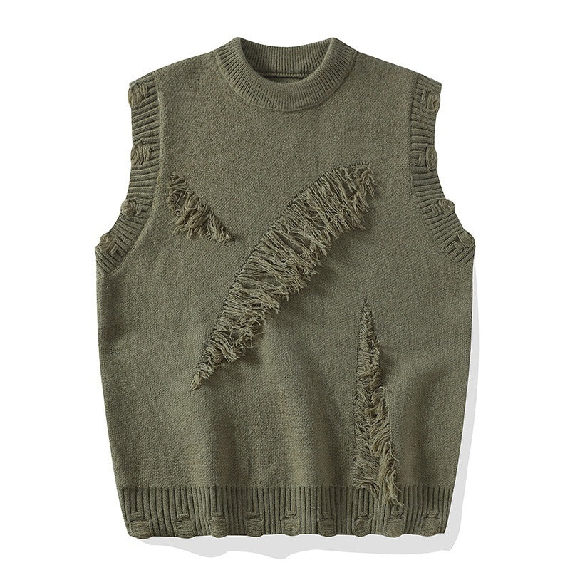 Fashion Casual Sleeveless Knitwear Men's Clothing