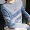 Seven-pin Thickened Skin-friendly Velvet Flower Yarn Sweater Classic Round Neck