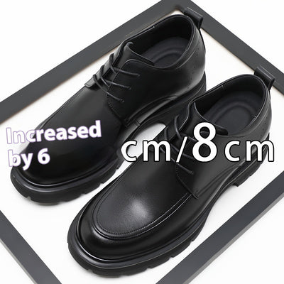 Height Increasing Insole Business Formal Wear Leather Shoes
