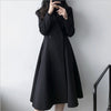 Autumn New Plus Size Women's Long Suit Trench Coat