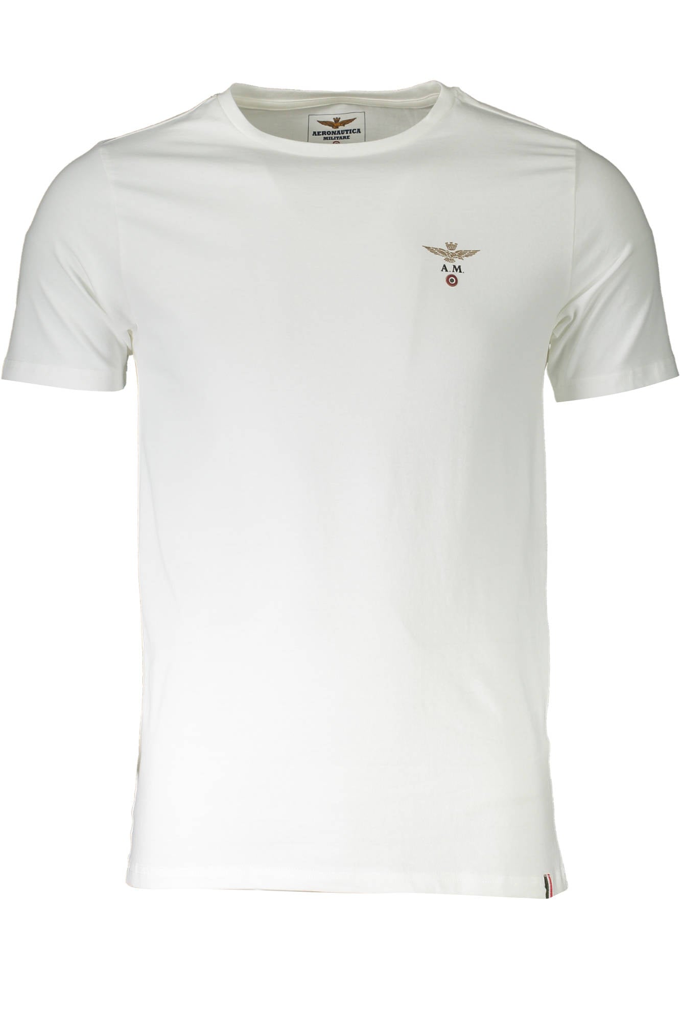 "AERONAUTICA MILITARE T-SHIRT ESTERNABILE UOMO BIANCO"