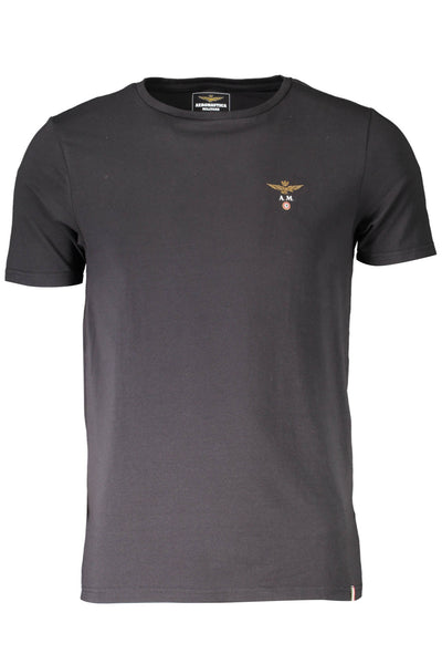"AERONAUTICA MILITARE T-SHIRT ESTERNABILE UOMO NERO"