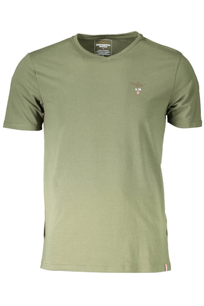 "AERONAUTICA MILITARE T-SHIRT ESTERNABILE UOMO VERDE"