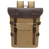 European And American Computer Crazy Horse Leather Backpack