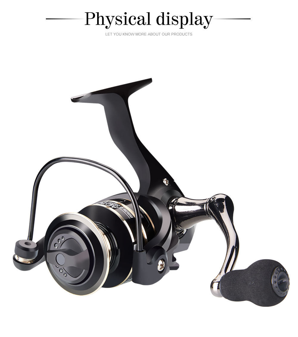 Fishing Wheel Metal Fishing Reel Bait Telescopic Fishing Rod Wheel