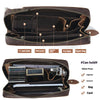 New Long Genuine Leather Wallet Men's
