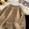 Round Neck Sweater Men's Fashion Brand Handsome Autumn And Winter Undershirt