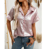 Casual Relaxed Fit Womens Short Sleeve Top