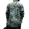 Camouflage Long Sleeve Tooling Shirt Jacket Men