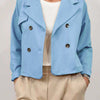 Jacket Women's Casual Temperament Women's Clothing High-end Sense Short Double-breasted Small Suit