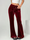 Women's Clothing Flared Trousers Commuting Figure Flattering Casual