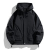 Spring And Autumn High-grade Simple Versatile Trench Coat Windproof Hood Jacket