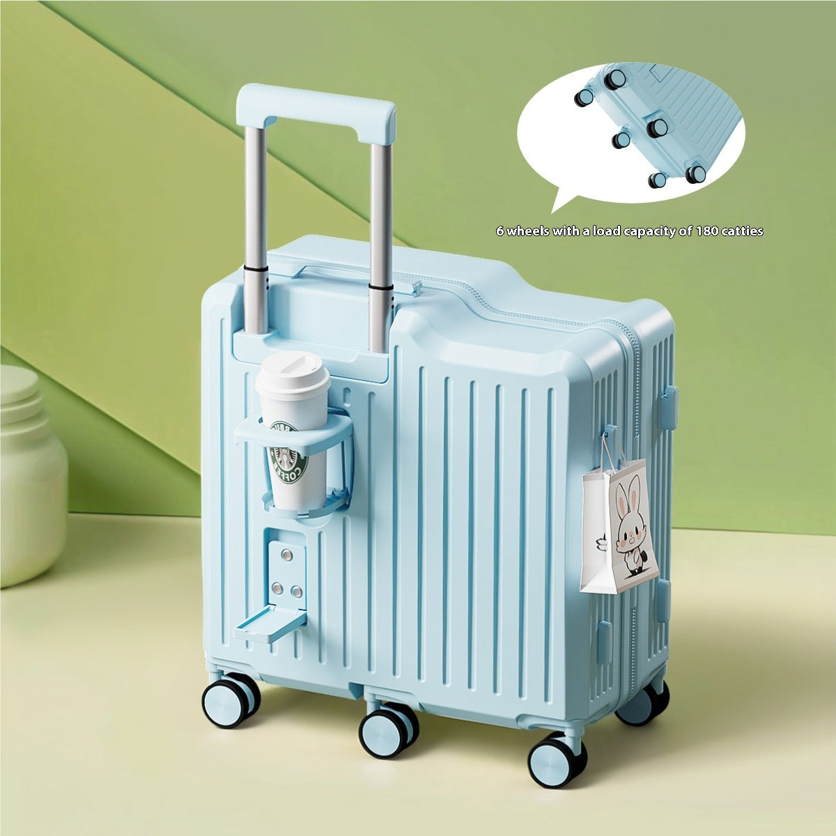 Fashion Personality Small Sitting Trolley Case