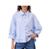 Maglia casual dal taglio morbido con abbottonatura frontale e maniche a tre quarti
