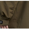 Men's False Two Pieces Hooded Mid-length Trench Coat