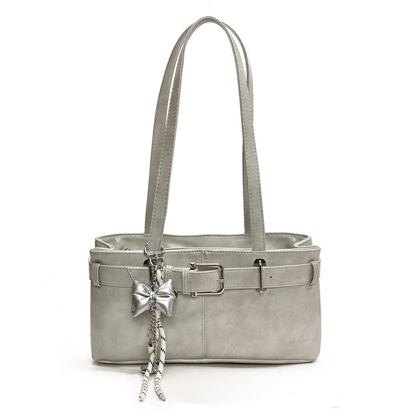 Borsa a tracolla da ascella con texture Commuter