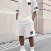 Mens Casual Sport Short-sleeve Set