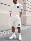 Completo casual da uomo sportivo a maniche corte