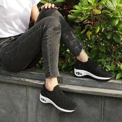 Slip On Socks Multi-color Casual Shoes For Women