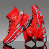 Men's High-top Shock-absorbing Running Mesh Sneaker