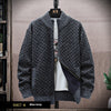 New Men's Casual Zipper Sweater Coat All-matching