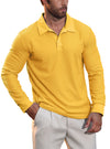 Men's Lapel American Casual Vacation Long Sleeve