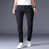Men's Solid Color Casual Pants Korean Style Straight Trousers