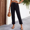Women's New Lace-up Drawstring Loose Casual Pants