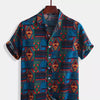 Beach shirt printed shirt men
