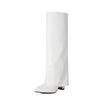Women's Autumn And Winter Plus Size Thick High Heel Boots
