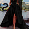 Ladies Evening Dress Sexy Tube Top Satin