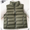Down Cotton Lightweight Short Vest Autumn And Winter