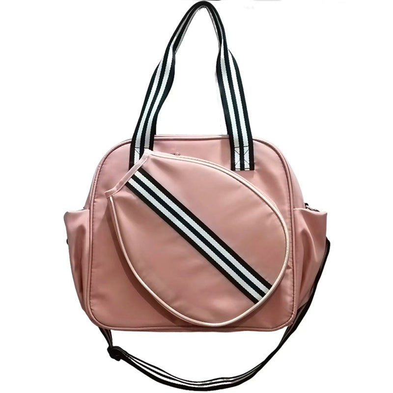 Borsa a tracolla da donna con grande capacità per racchetta da badminton