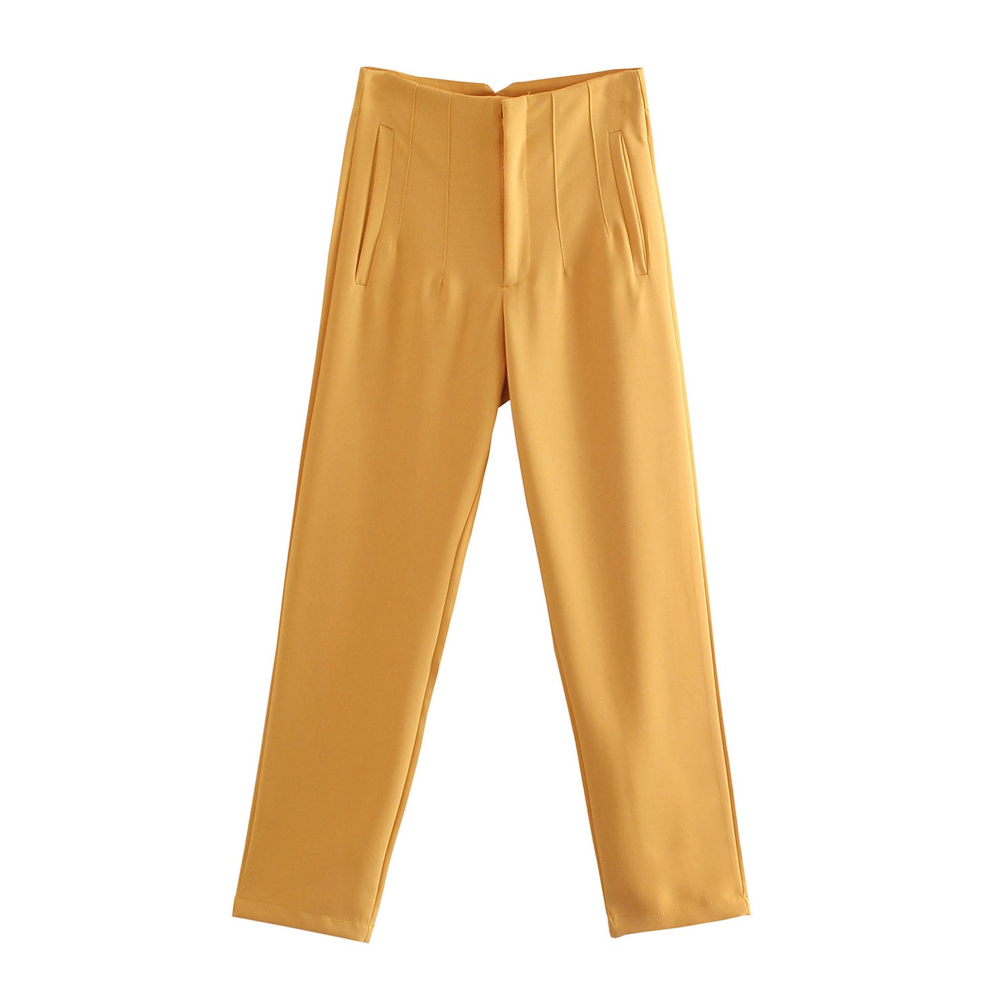 Women's Fashion Slim Fit Slimming High-waisted Trousers